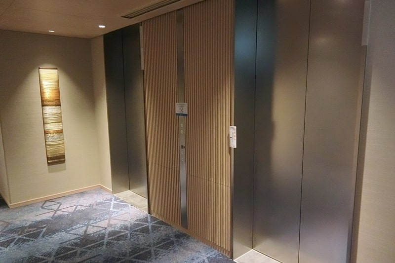 「ハイアット ハウス 金沢」エレベーターホール