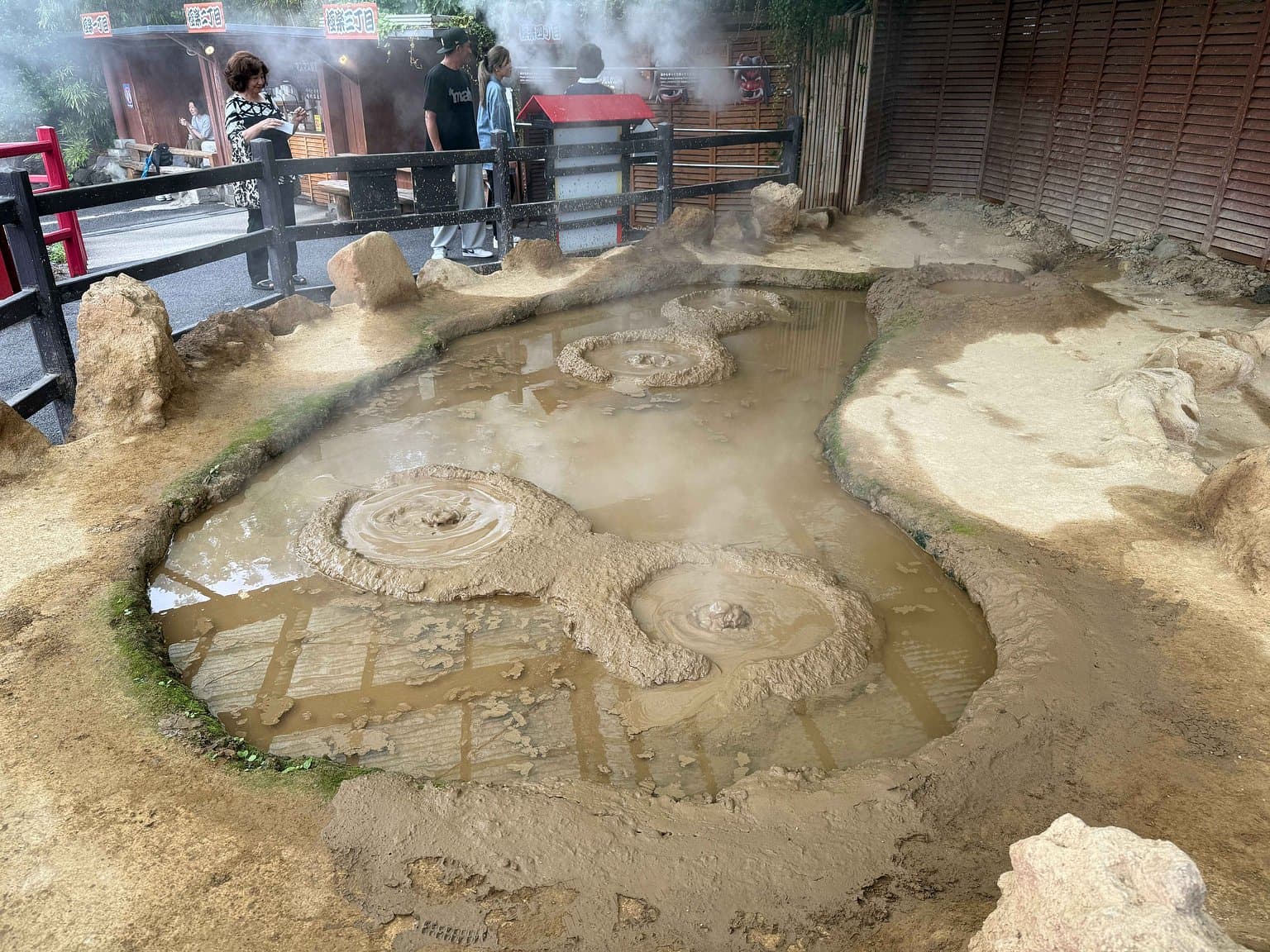 地獄めぐりの温泉