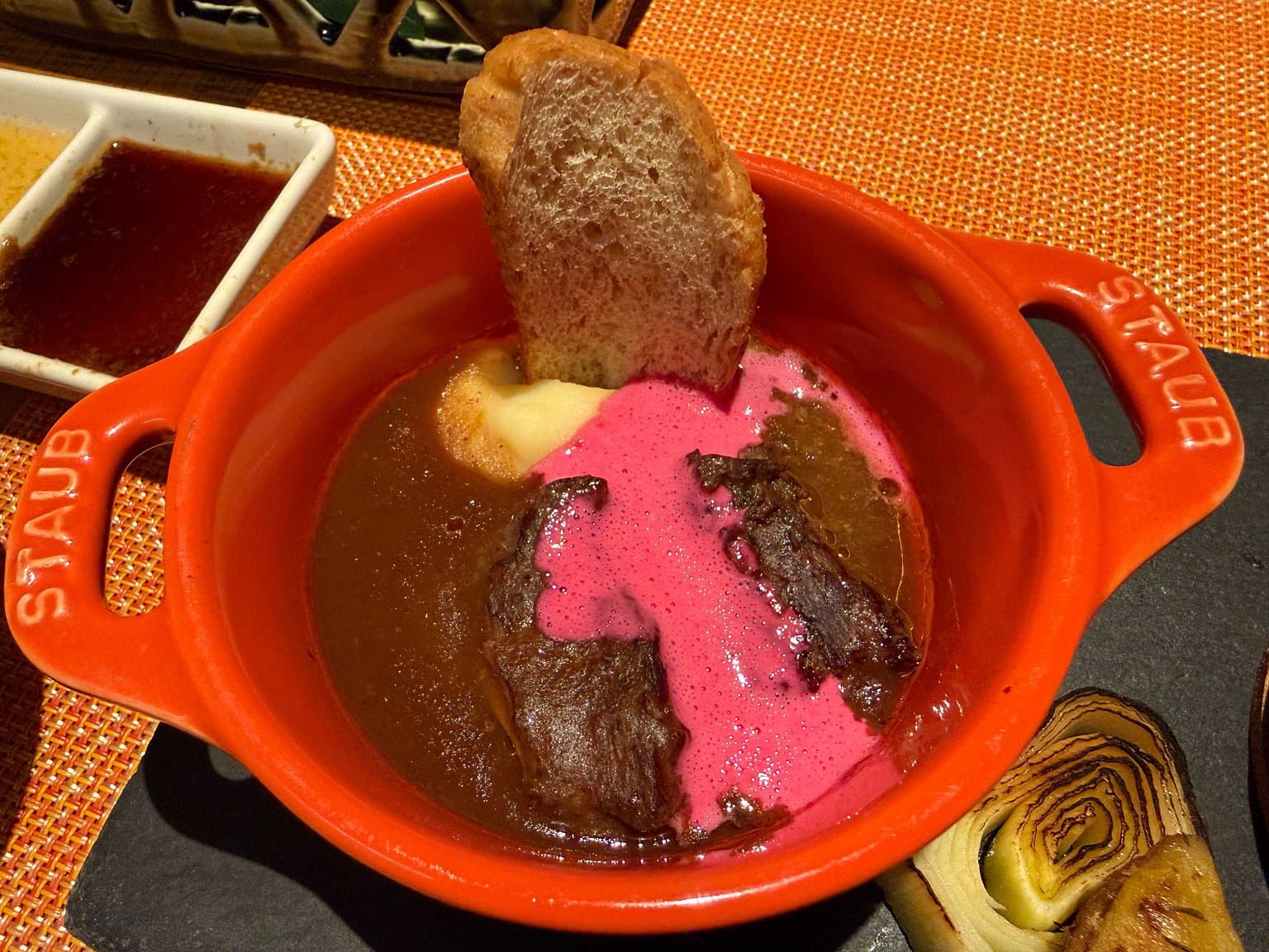 夕食の料理