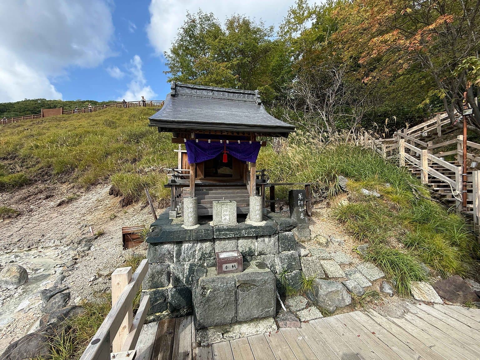 地獄谷周辺の祠