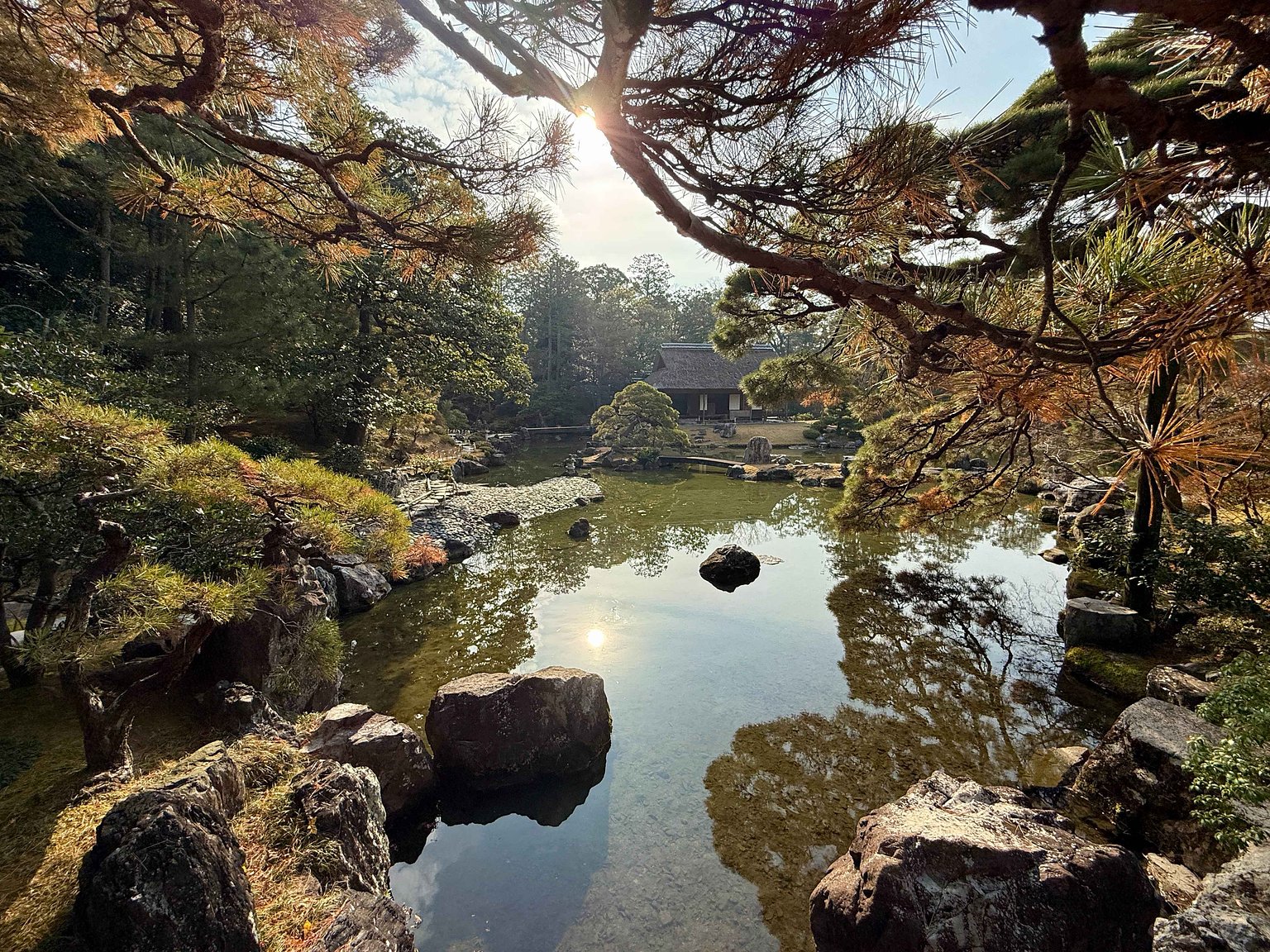桂離宮の写真