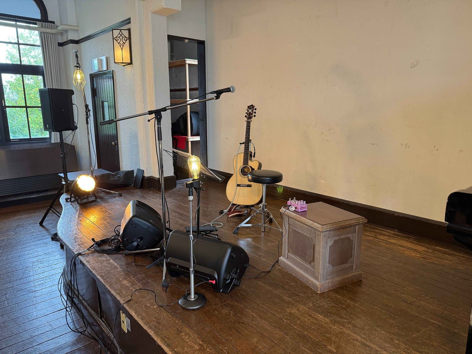 紫明会館のライブ会場