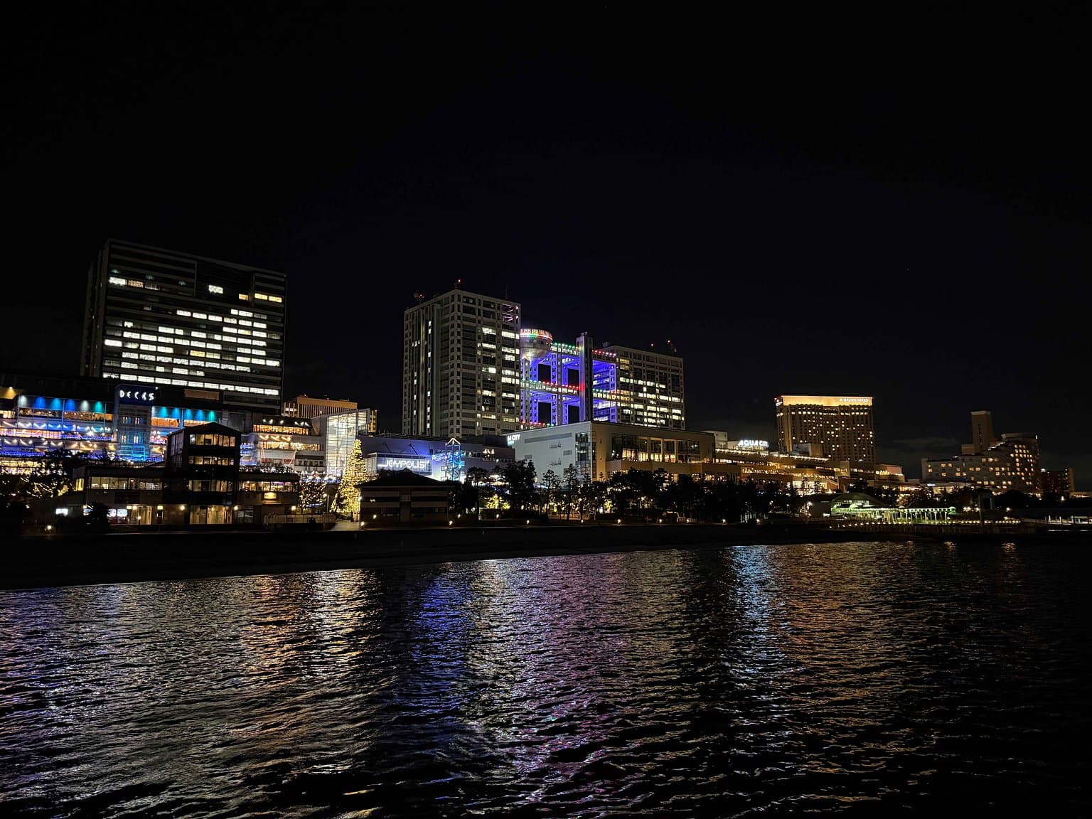 湾岸の夜景
